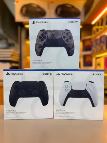 *? CONTROLE PLAYSTATION 5* *PRETO ? | BRANCO ? -m *? CONTROLE PLAYSTATION 5* *CAMUFLADO ? 