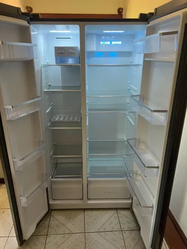 Geladeira Philco Side by Side Inox 489L Inverter Frost Free