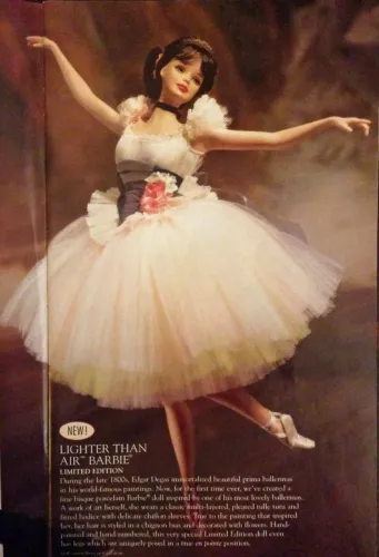 Barbie Lighter Than Air Porcelana -2000