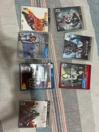 LOTE JOGOS PS3 ( todos originais menos o gta IV)
