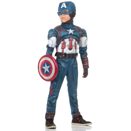 Fantasia de Luxo Capitão América
