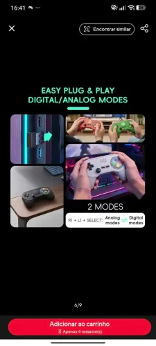 Controle retrô