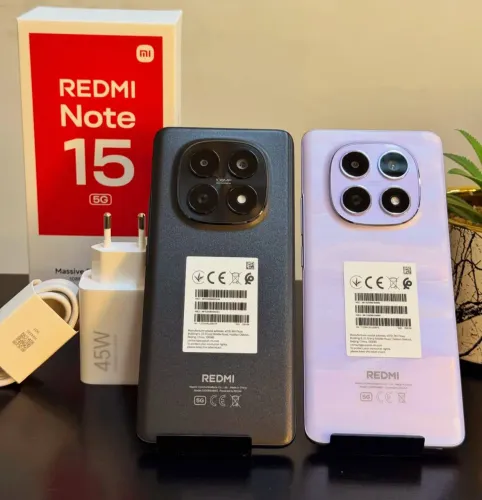 Redmi Note 15 5G Xiaomi Zero - Nunca Usado Com Todos Acessórios