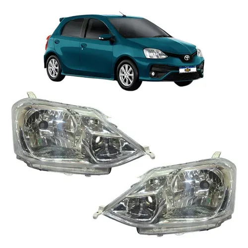Par Farol Toyota Etios 2013 2014 2015 2016 2017 2018 2019 Ambos Lados