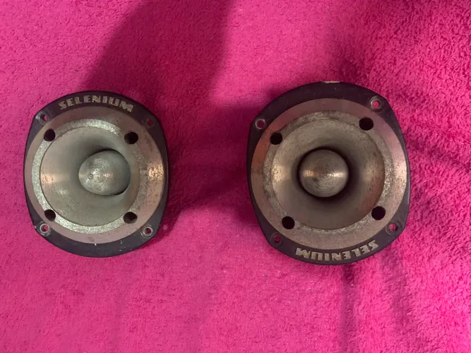 Par de Super Tweeter Selenium Profissional - 8 Ohms (Usado)