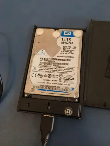 HD Externo 1TB Western Digital - compatível com PC, PS3, PS4, Xbox séries