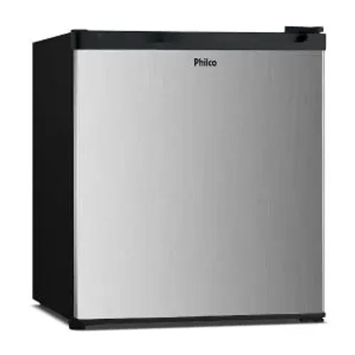 Geladeira frigobar Philco PFG85 con capacidad de 67L -platinum