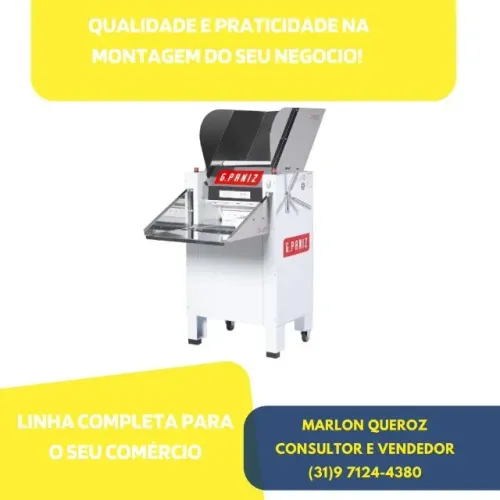 Cilindro de Massas 2 Motores 50Cm GPaniz