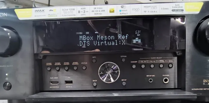 Receiver Denon AVR-X4700H - Semi novo