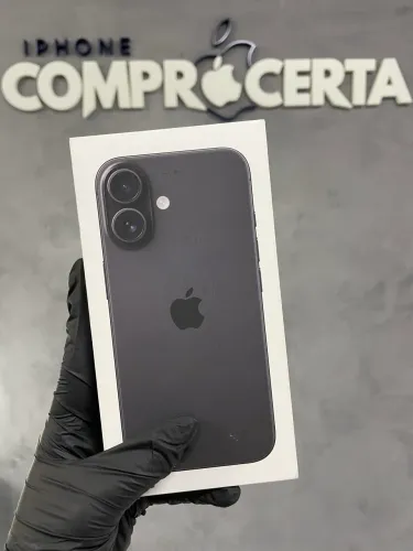 iPhone 16 128GB Preto Lacrado / troco por IPhone 11 ou superior + volta