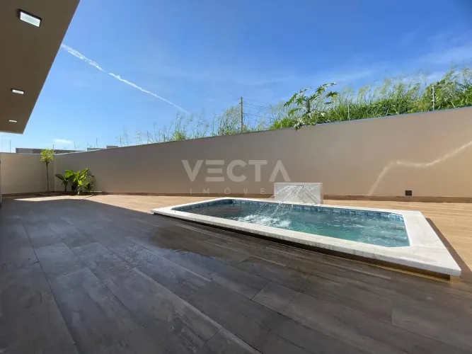 Eville Bady Bassitt Casa com 3 dormitórios, piscina e área gourmet completa