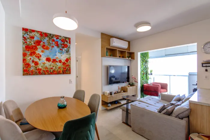 Apartamento para venda em Chácara Santo Antônio (Zona Sul) com 2 quartos, sendo 1 suíte, 5