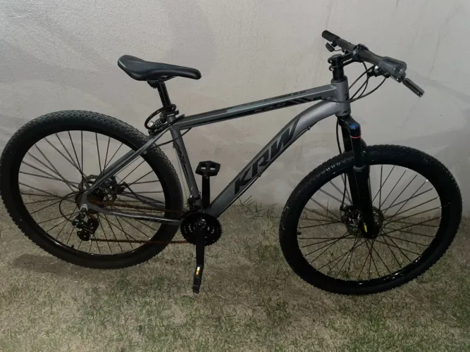 Bicicleta KRW Aro 29 Alumínio Shimano TZ 24 Velocidades - Seminova
