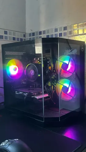 PC Gamer Ryzen 5 5500 + RX 570 8GB + 16GB RAM + SSD 480GB RGB