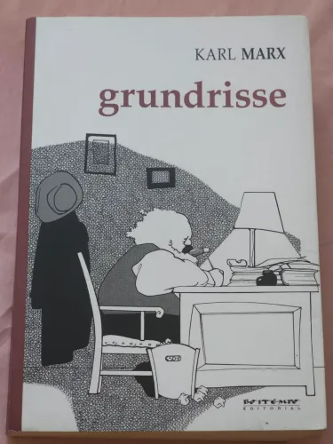 Livro Grundrisse Usado, de Karl Marx, editora Boitempo