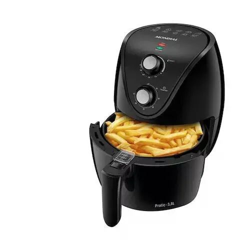Fritadeira Elétrica Sem Óleo Air Fryer Mondial AF35-BF MK NE 1500W 3,5 Litros - Preta - 11