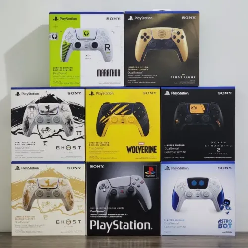 Controle DualSense PS5 Edição Limitada de Colecionador - Novo e Lacrado