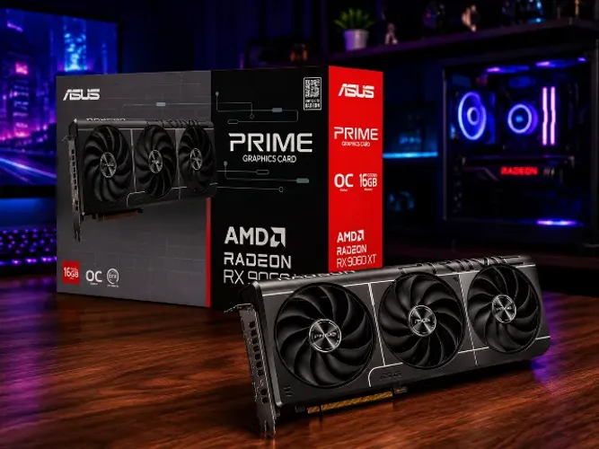 RX 9060 XT Prime OC 16GB - Alto FPS + Ray Tracing