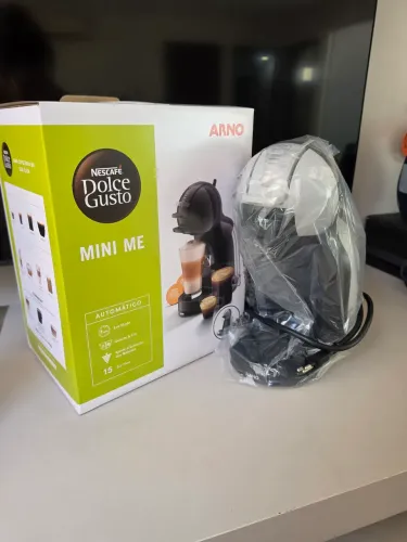 DOLCE GUSTO - Mini Me ARNO (NOVA NUNCA USADA) Cor Cinza e Preto