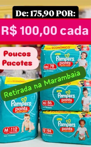Fralda Pampers