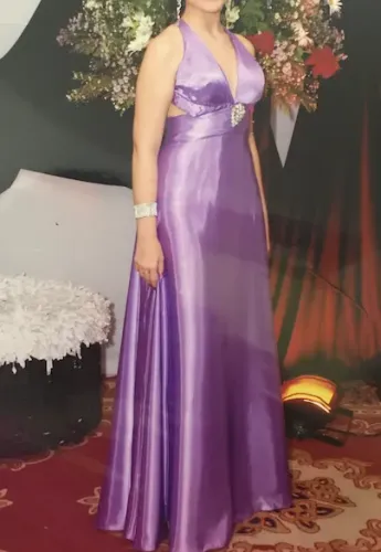 Vestido Lilás