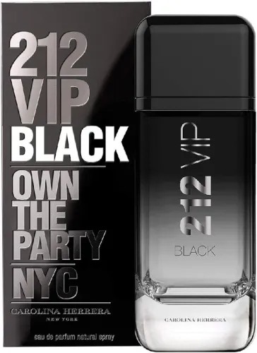 212 Vip Black Carolina Herrera - Perfume Masculino Eau De Parfum 100ml