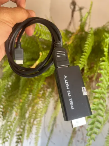 Adaptador de imagem para PlayStation 2 + cabo 