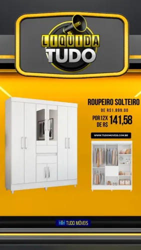 ROUPEIRO CASAL COMPACTO 8PTS 2GVTS 