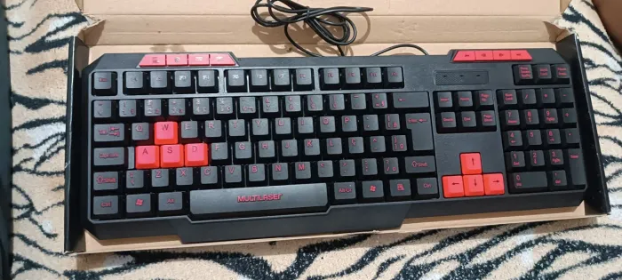 Teclado Gamer Multimídia Multilaser Slim Usb - Tc242 Pc