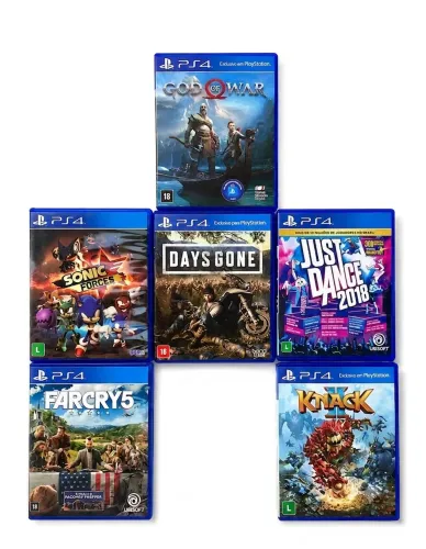 JOGOS DE PS4 MÍDIA FÍSICA