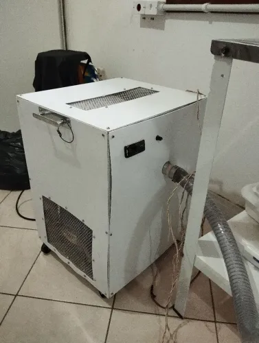 Torre de refrigeração para drageadeira 