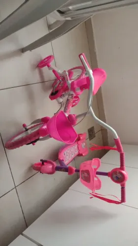 BICICLETA aro 12 + PATINETE com Luzes e música (Idade ATÉ 3 anos) - R$199