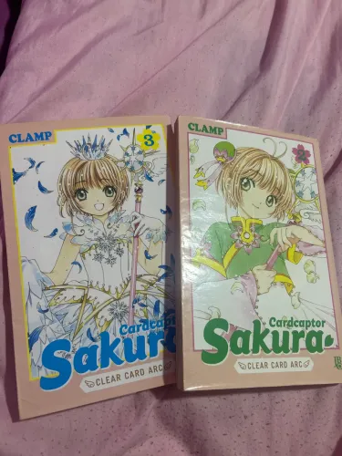 Mangá Cardcaptor Sakura Clean Card Arc Vol 3 e 4 (Unidade)