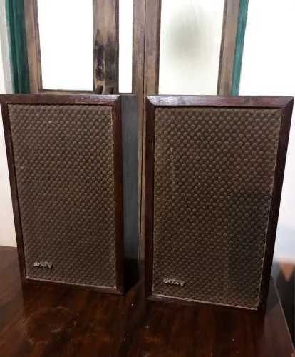 Par De Caixas Acústicas Vintage Sony SS-170A