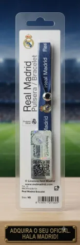 Pulseira licenciada do Real Madrid