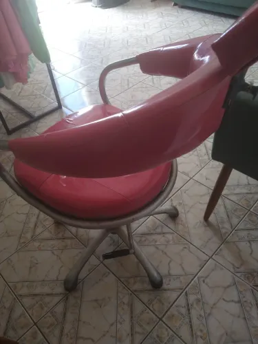 Cadeira de cabeleireiro hidráulica