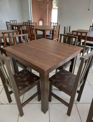 - Vendo "MesaS 4 CadeiraS Madeira Eucalipto _NOVAS