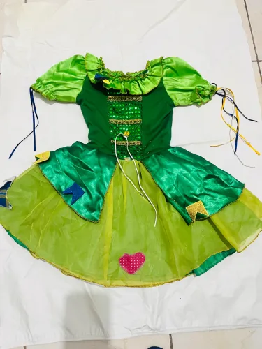 Vestido junino copa do Mundo 