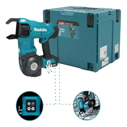 Amarradora De Vergalhão 40v Sem Bateria Tr001gz Makita