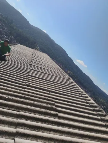 Limpeza de calha 