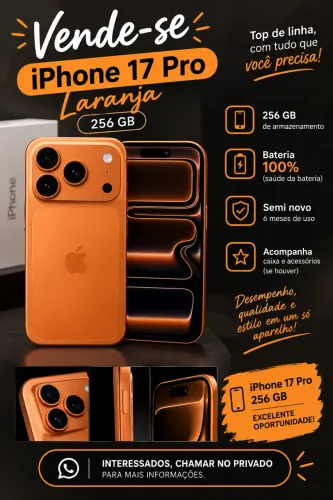 Vende- se IPhone 17 pro