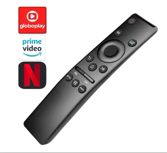 Controle Remoto Para Smart Tv Samsung 4k com Teclas de atalho