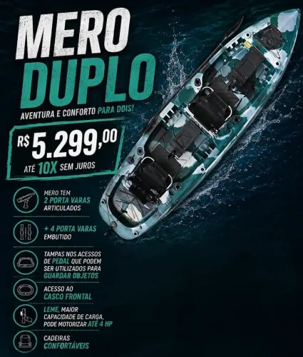 Caiaque mero duplo exército