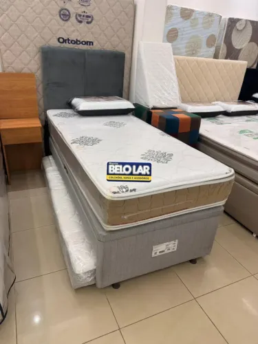 Baú solteiro com auxiliar probel