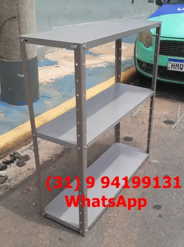 Estantes de aço 3 bandejas Novas Frete Grátis para BH