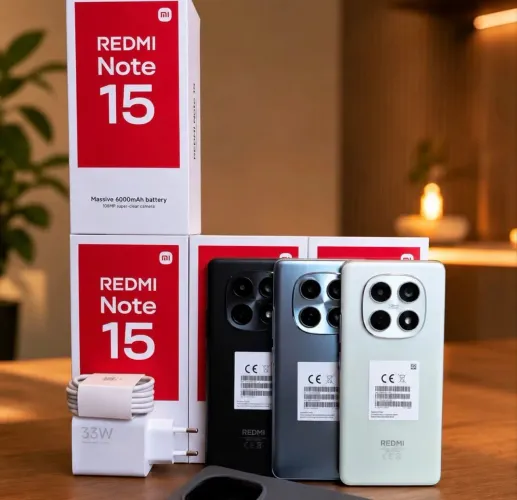 Celular Redmi Note 15 256+08 Preto Azul Verde Lacrado R$1499,00