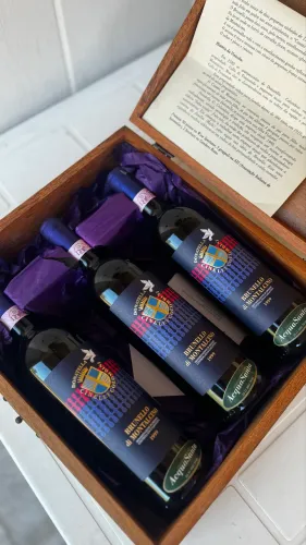 Caixa de vinhos Brunello di Montalcino