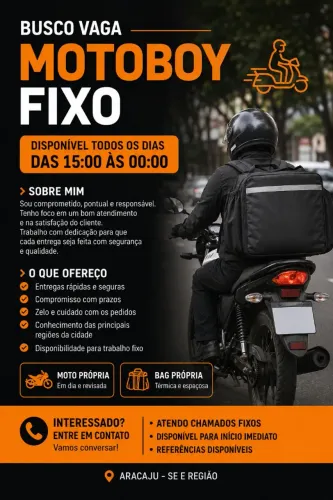 Serviço de Motoboy e Entregas Rápidas