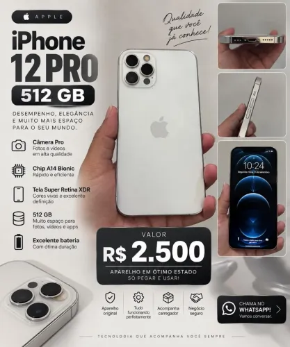 iPhone 12 Pro 512 gigas
