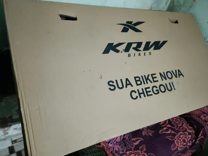 Bike KRW Aro 29 alumínio 24 velocidades freio a disco